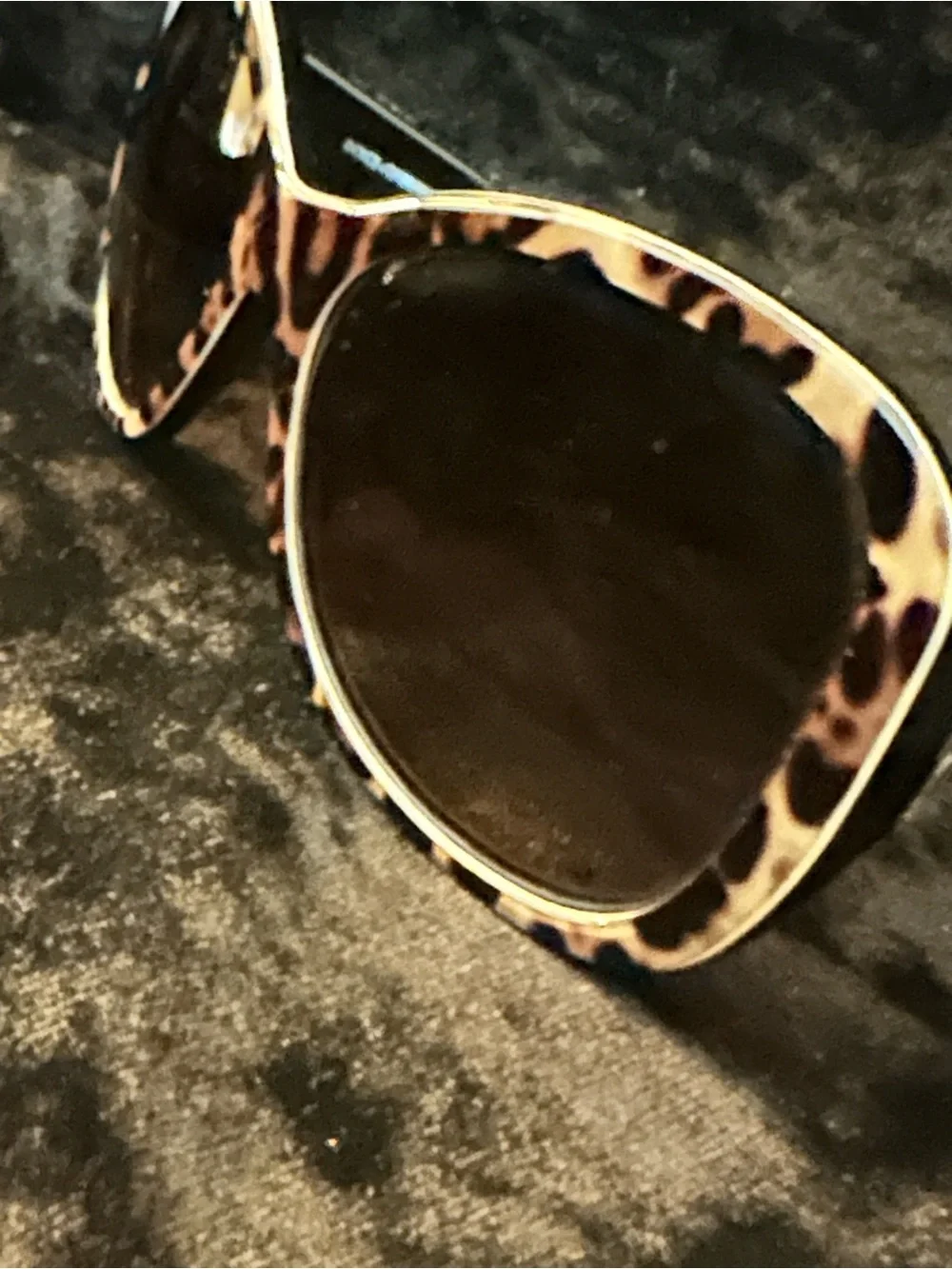 DOLCE&GABBANA Leopard Sunglasses w/ gradient lenses DG4132 1995/13 57[]16 135 3N